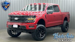 Lifted 2024 Ford F-150 XLT Black Package Plus Short Bed w/ 302A