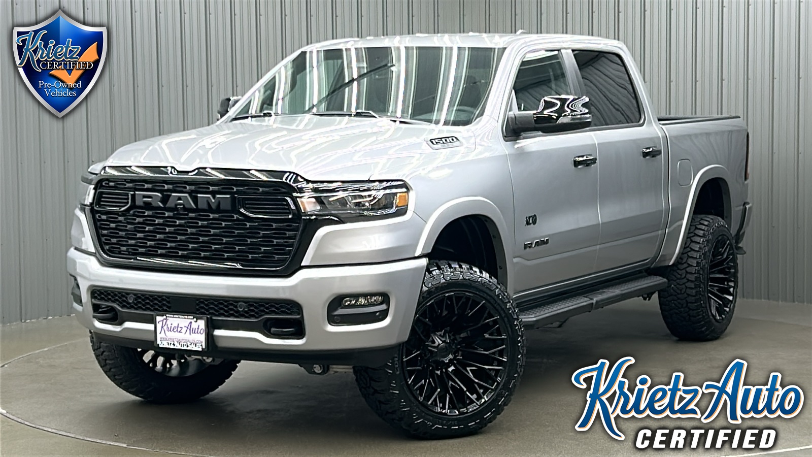 Lifted 2025 Ram 1500 Big Horn/Lone Star Short Bed Night Edition w/ Level 2