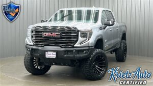 Lifted 2025 GMC Sierra 1500 AT4X Short Bed w/ Tech & Sunroof