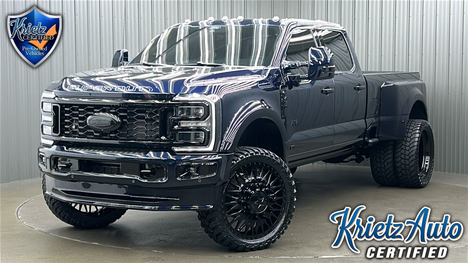 Lifted 2025 Ford F-450SD Platinum Plus Long Bed w/ 773A, COLORMATCH & Moonroof