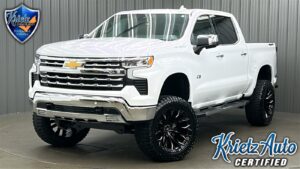 Lifted 2025 Chevrolet Silverado 1500 LTZ Premium Short Bed w/ Tech, Safety & Sunroof