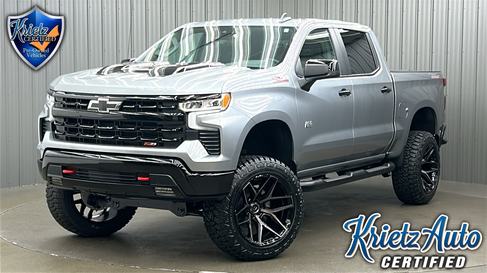 Lifted 2025 Chevrolet Silverado 1500 LT Trail Boss Short Bed