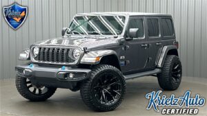 Lifted 2024 Jeep Wrangler Sport S 4xe w/ Convenience & Hard Top
