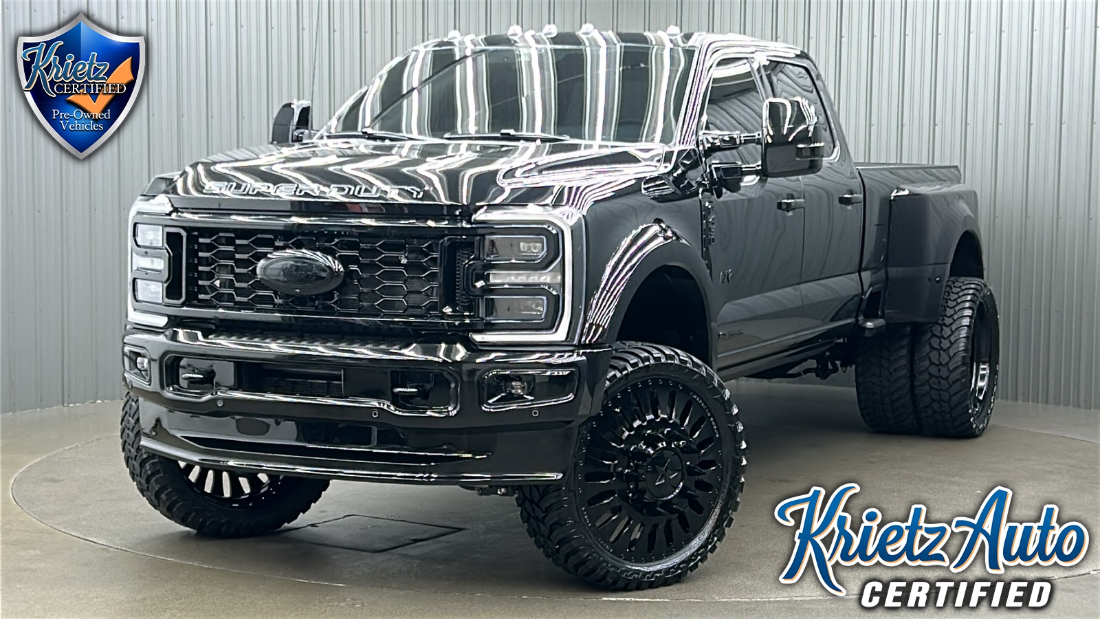 Lifted 2025 Ford F-450SD Platinum Long Bed w/ 773A, COLORMATCH & Moonroof