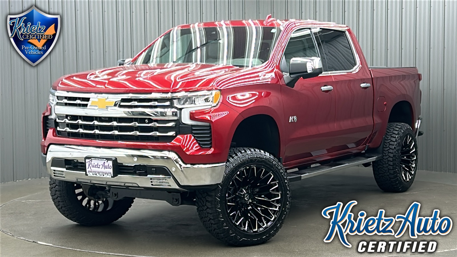 Lifted 2024 Chevrolet Silverado 1500 LTZ Z71 Short Bed