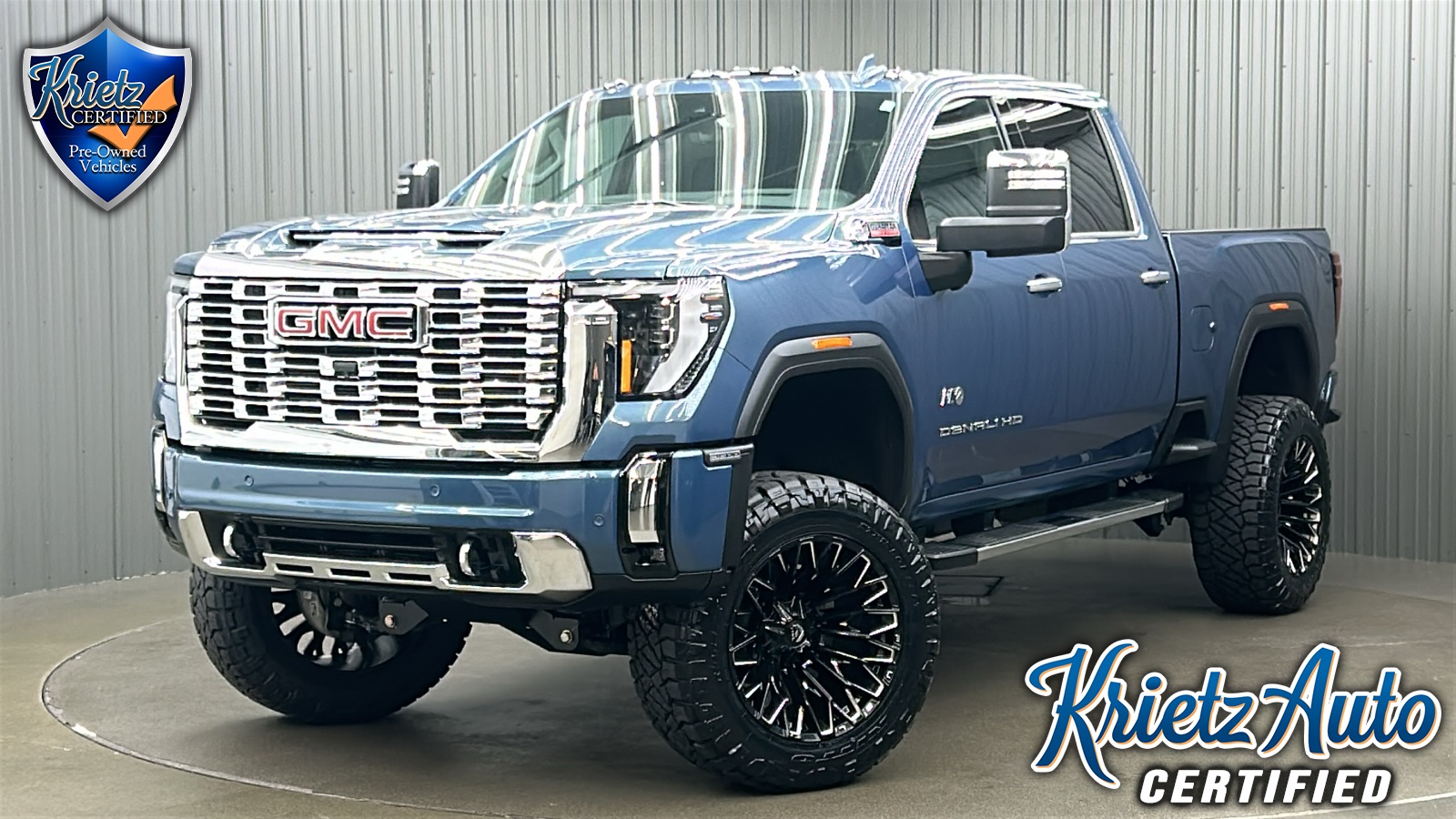 Lifted 2025 GMC Sierra 3500HD Denali Reserve Short Bed w/ Tech & Sunroof