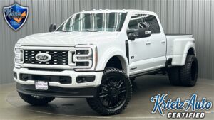 Lifted 2025 Ford F-450SD Platinum Long Bed FX4 w/ COLORMATCH, 773A & Moonroof