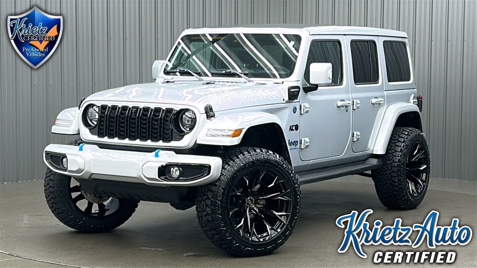 Lifted 2024 Jeep Wrangler High Altitude 4xe w/ Sky Top