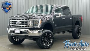Lifted 2023 Ford F-150  Chrome Package Short Bed w/ 502A, Power Steps & Mo