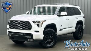 2025 Toyota Sequoia Platinum w/ Power Steps & Sunroof