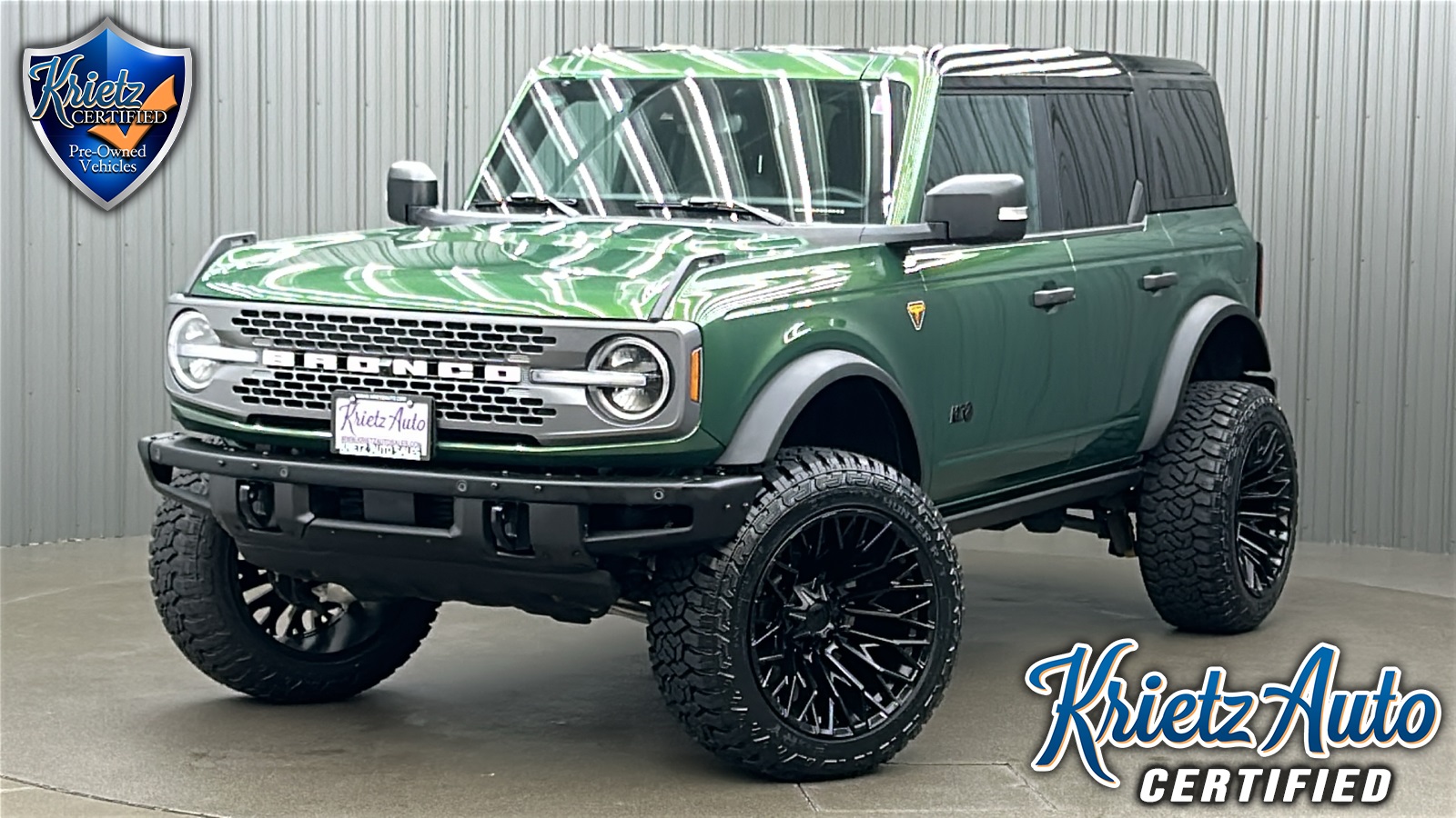 Lifted 2024 Ford Bronco Badlands w/ 334A Lux Pkg & Hard Top