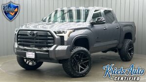 Lifted 2025 Toyota Tundra Hybrid Limited Short Bed w/ Sunroof