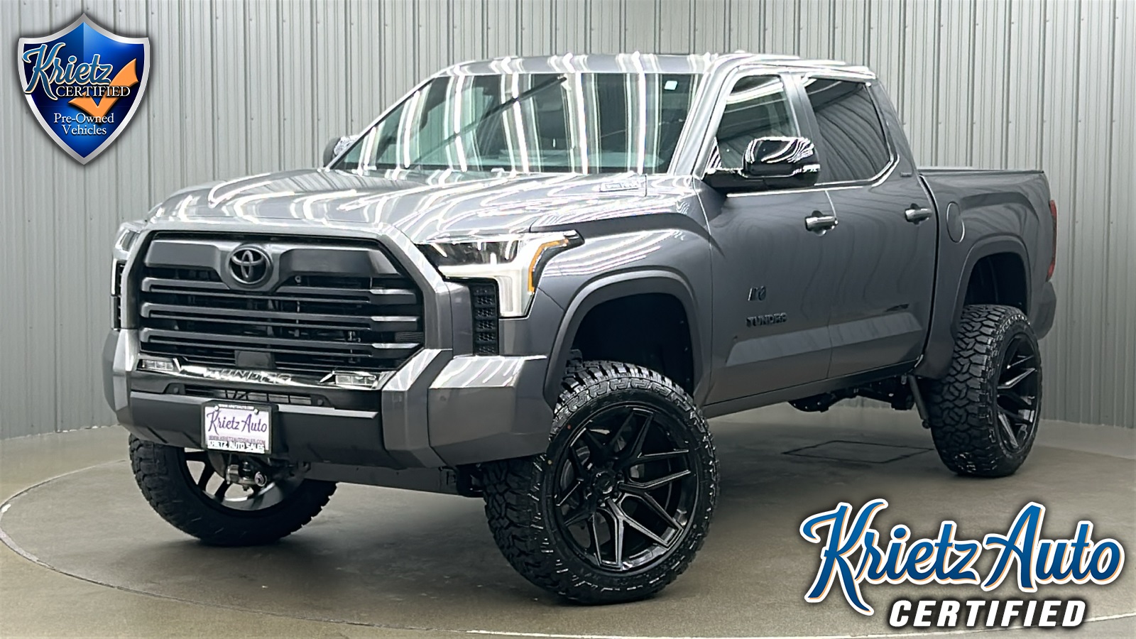Lifted 2025 Toyota Tundra Hybrid Limited Short Bed w/ Sunroof