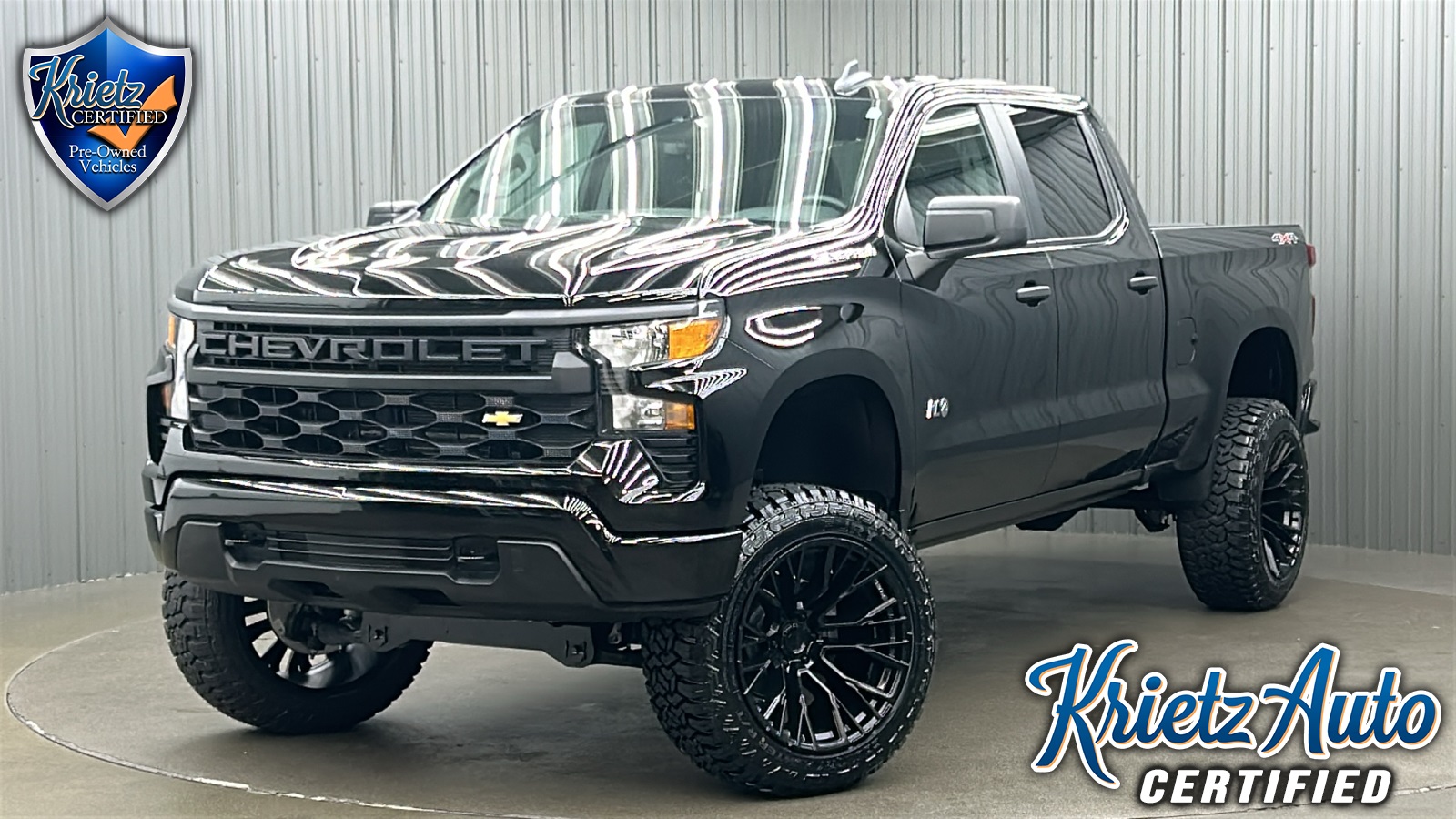 Lifted 2024 Chevrolet Silverado 1500 Custom Long Bed