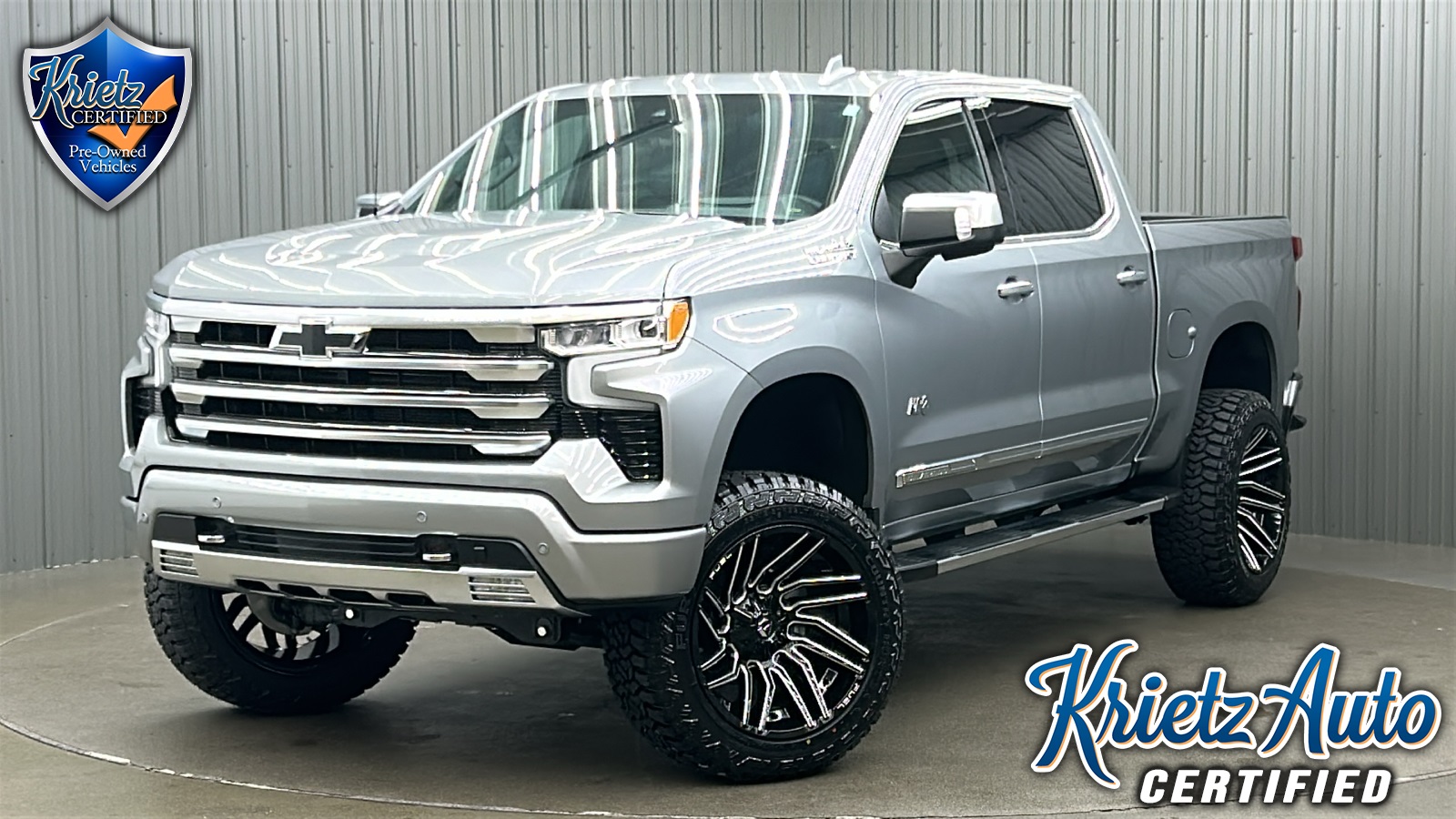 Lifted 2024 Chevrolet Silverado 1500 High Country Premium Pkg Short Bed w/ Tech & Sunroof