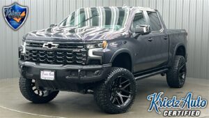 Lifted 2023 Chevrolet Silverado 1500 ZR2 BISON Edition Short Bed w/ Tech & Sunroof