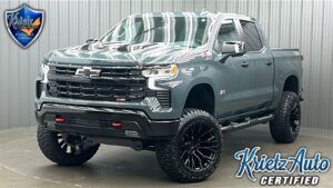 Lifted 2025 Chevrolet Silverado 1500 LT Trail Boss Short Bed w/ Premium Pkg