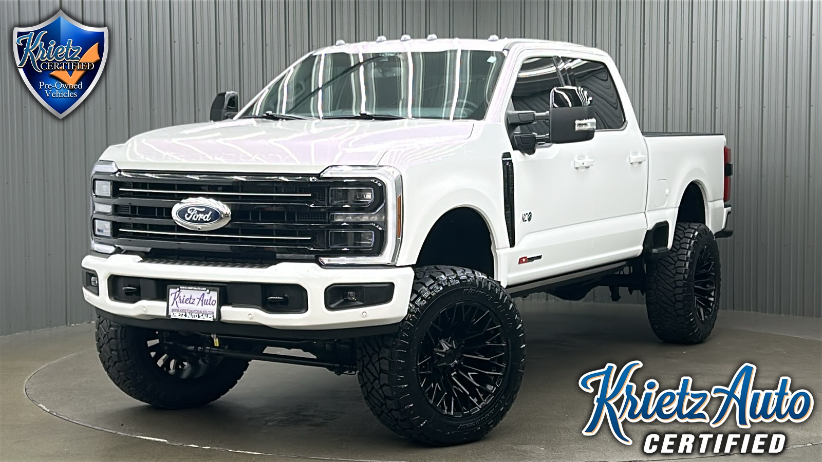 Lifted 2025 Ford F-250SD Platinum Short Bed TREMOR Pkg w/ 703A & Moonroof