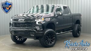 Lifted 2025 Chevrolet Silverado 1500 RST Z71 Short Bed w/ All Star Premium Pkg & Sunroof