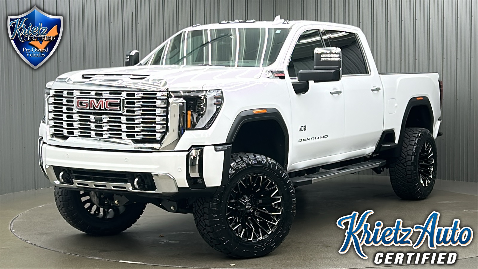 Lifted 2025 GMC Sierra 2500HD Denali Reserve Short Bed w/ Tech & Sunroof