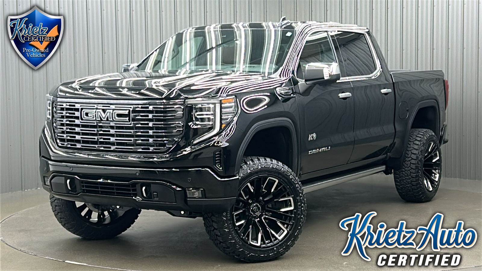 Lifted 2025 GMC Sierra 1500 Denali Ultimate Short Bed w/ Sunroof