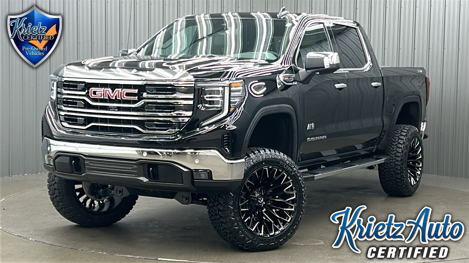 Lifted 2025 GMC Sierra 1500 SLT Short Bed X31 Premium Plus w/ Preferred