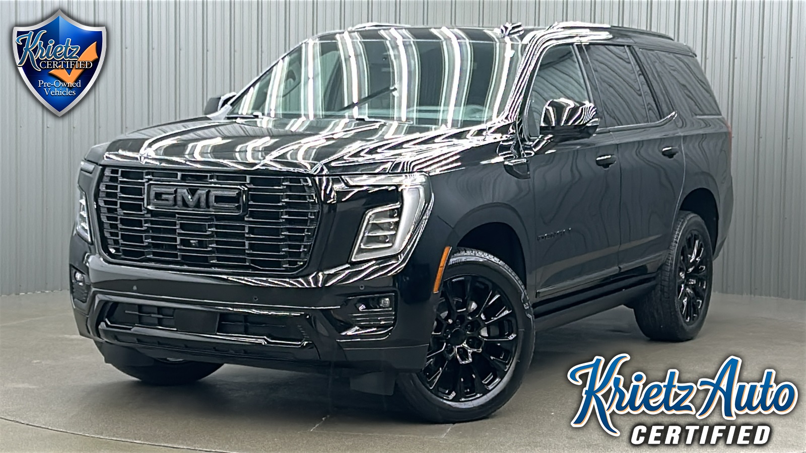 2025 GMC Yukon Denali w/ COLORMATCH, Power Steps & Sunroof