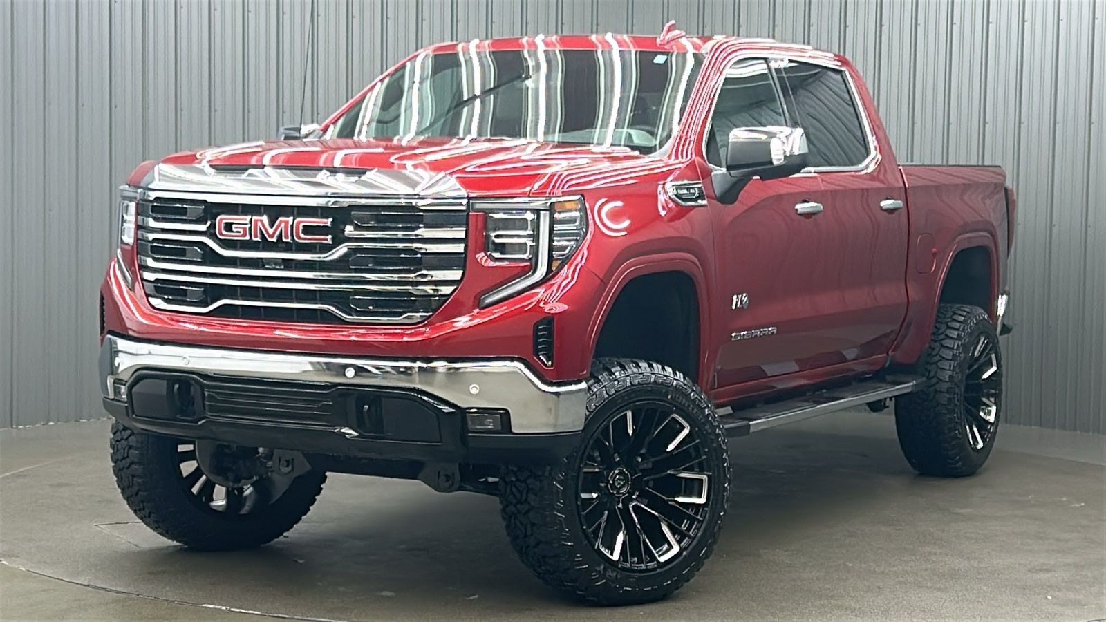 Lifted 2025 GMC Sierra 1500 SLT Premium Plus X31 Short Bed w/ Sunroof