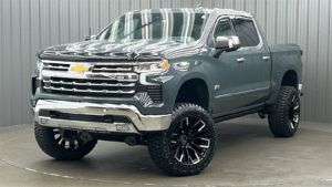 Lifted 2025 Chevrolet Silverado 1500 LTZ Premium Z71 Short Bed w/ Tech & Sunroof