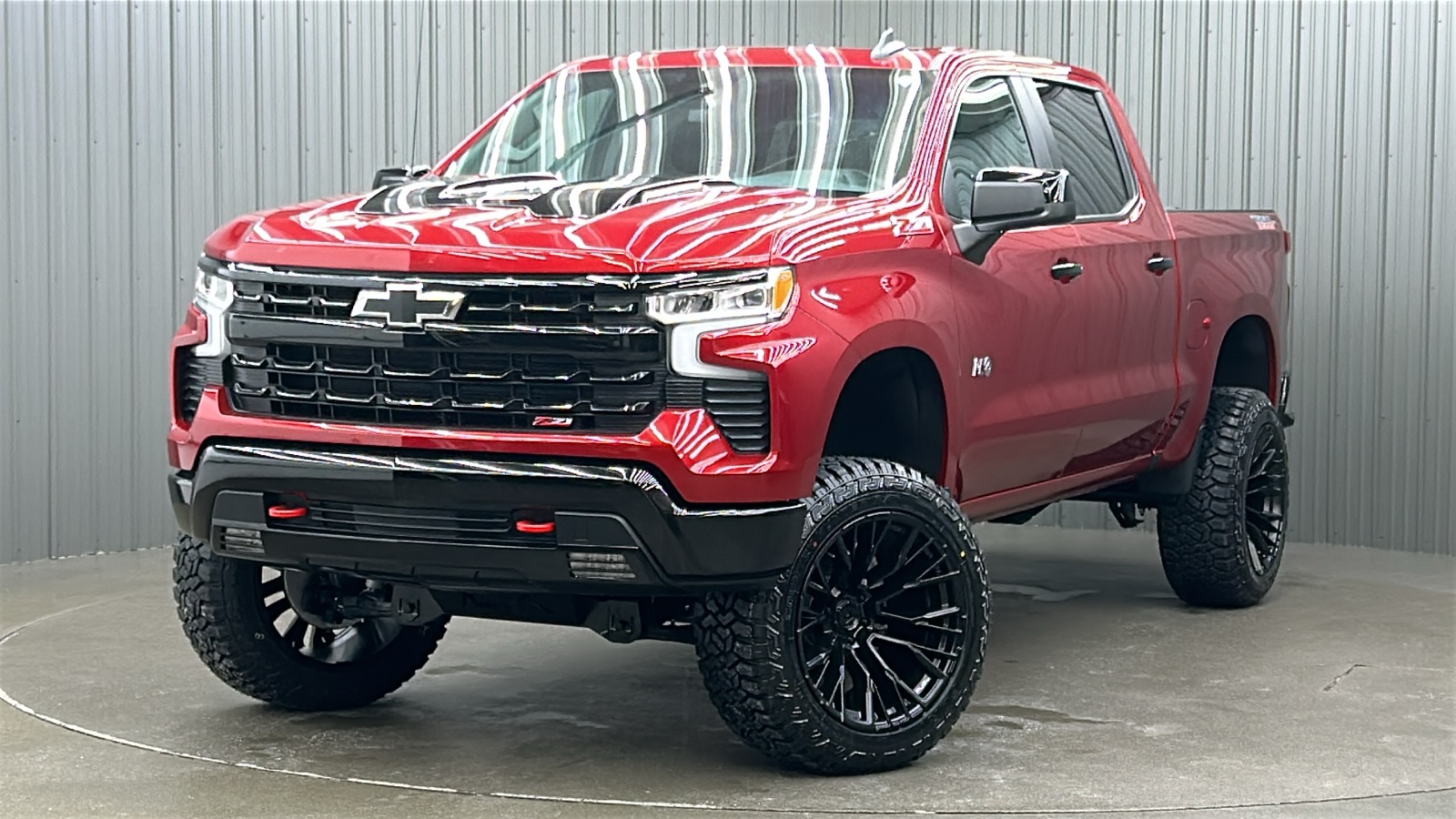 Lifted 2025 Chevrolet Silverado 1500 LT Trail Boss Short Bed w/ Convenience 2 & Sunroof