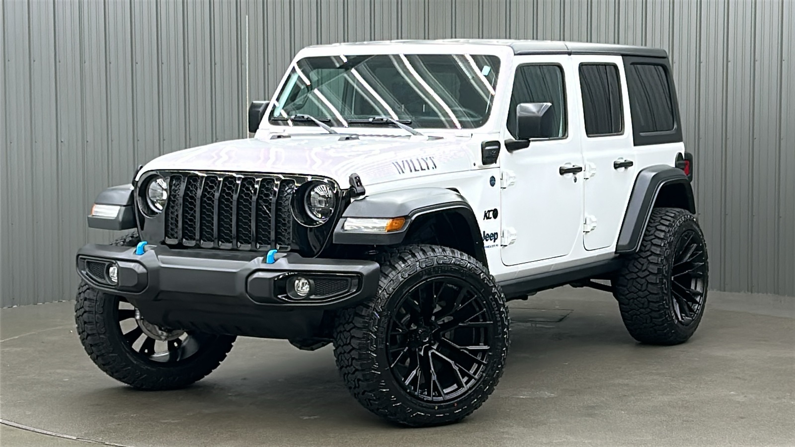 Lifted 2023 Jeep Wrangler Base 4xe w/ Convenience, Cold Weather & Hard Top
