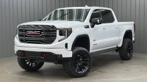 Lifted 2025 GMC Sierra 1500 AT4 Premium Short Bed w/ Tech & Sunroof