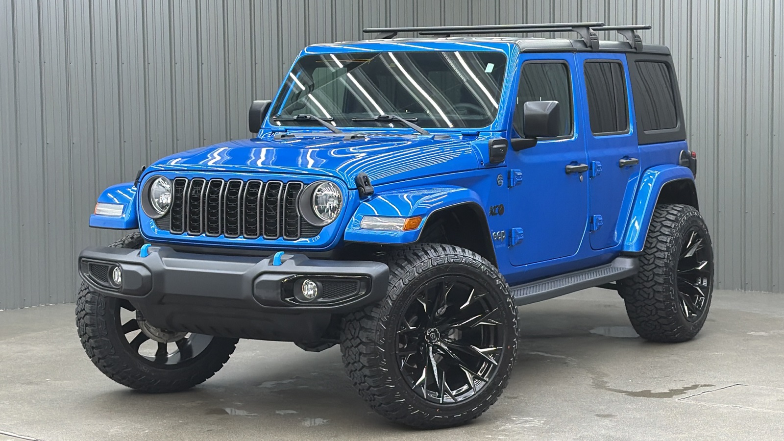 Lifted 2024 Jeep Wrangler Sport S 4xe w/ Convenience, Safety & Hard Top