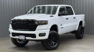 Lifted 2025 Ram 1500 Big Horn/Lone Star Night Edition Short Bed w/ Level 2w/