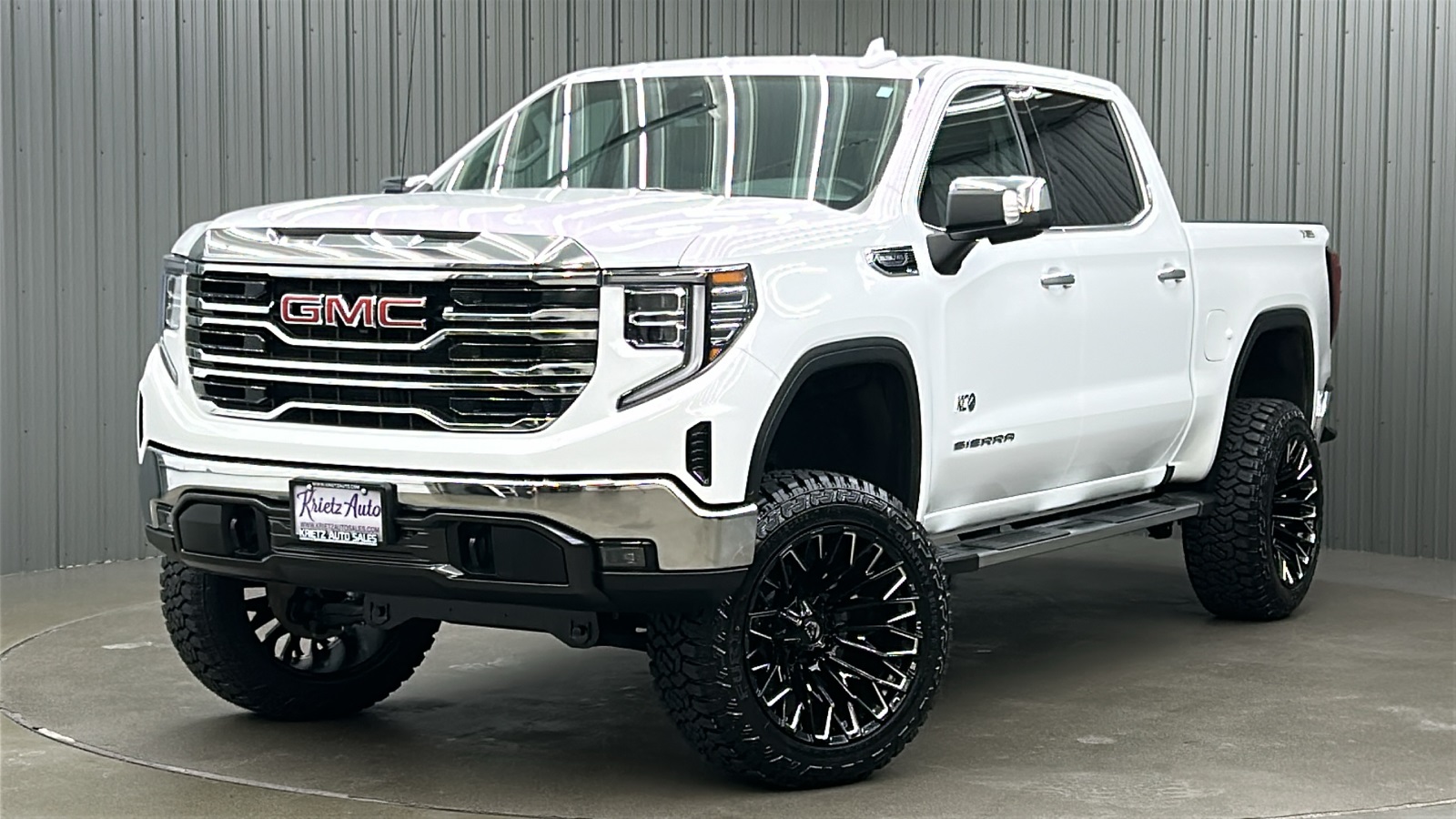 Lifted 2023 GMC Sierra 1500 SLT Premium X31 Short Bed w/ Preferred & Sunroof
