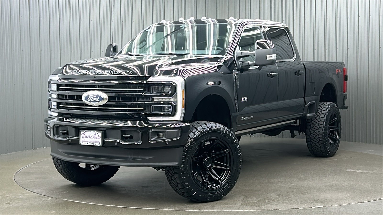 Lifted 2026 Ford F-250SD Platinum Short Bed FX4 w/ 703A & Moonroof