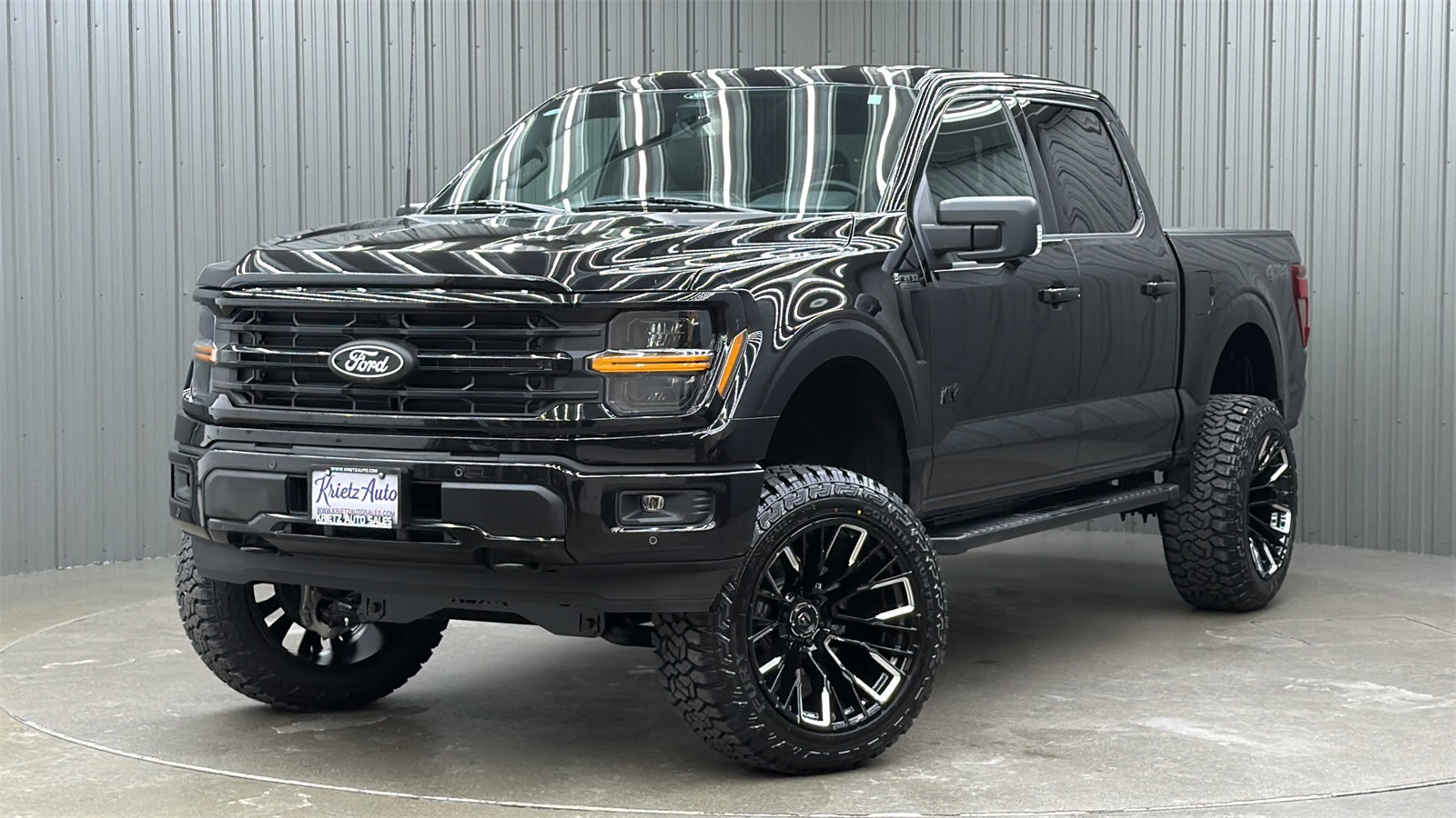 Lifted 2025 Ford F-150 XLT Black Package Short Bed w/ 302A