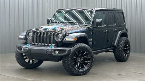 Lifted 2023 Jeep Wrangler Rubicon 4xe w/ Sky Top