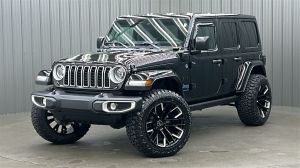 Lifted 2025 Jeep Wrangler Sahara 4xe w/ Hard Top