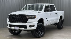 Lifted 2025 Ram 1500 Big Horn/Lone Star Night Edition Short Bed w/ Level 2