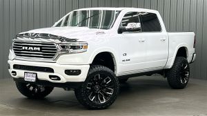 Lifted 2024 Ram 1500 Laramie Longhorn Short Bed w/ Level 1 & Moonroof