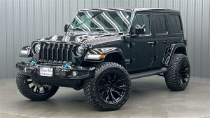 Lifted 2023 Jeep Wrangler High Altitude 4xe w/ Cold Weather & Sky Top