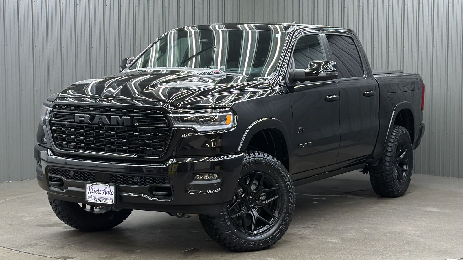 Lifted 2025 Ram 1500 Limited Night Edition Short Bed w/ Level A & Moonroof