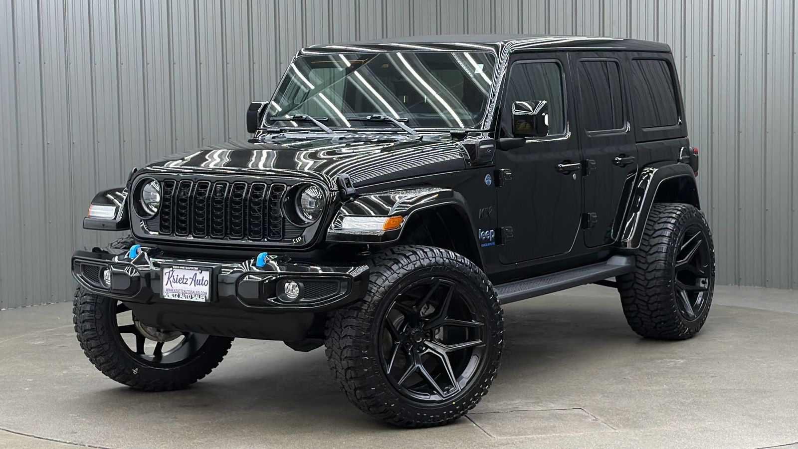 Lifted 2024 Jeep Wrangler High Altitude 4xe w/ Sky Top