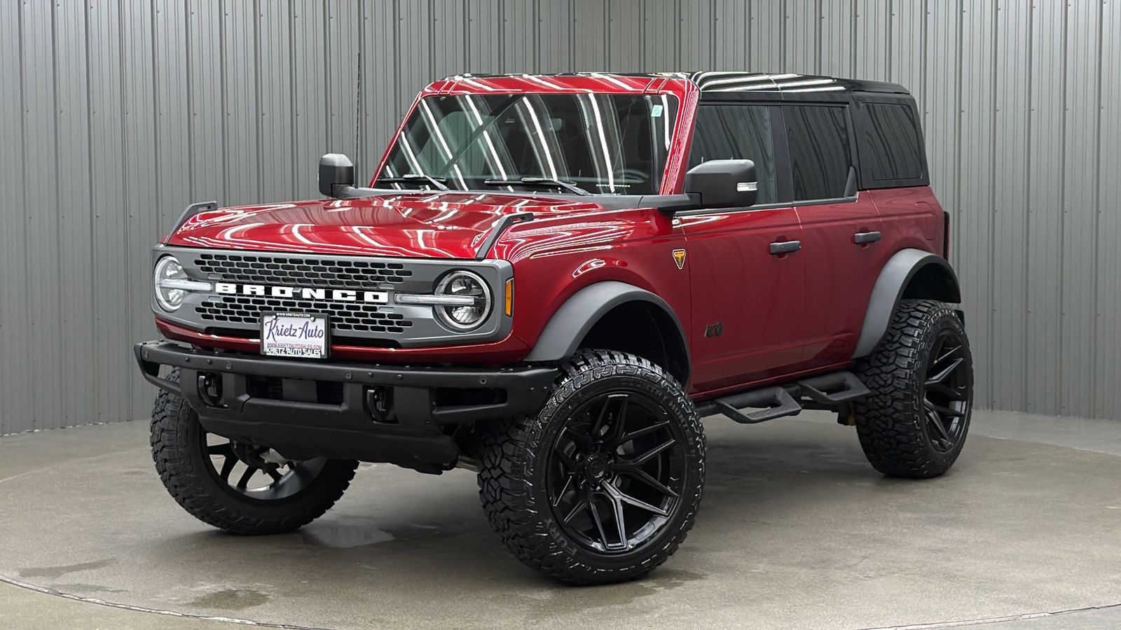 Lifted 2025 Ford Bronco Badlands w/ 334A Lux Pkg, Sasquatch & Hard Top