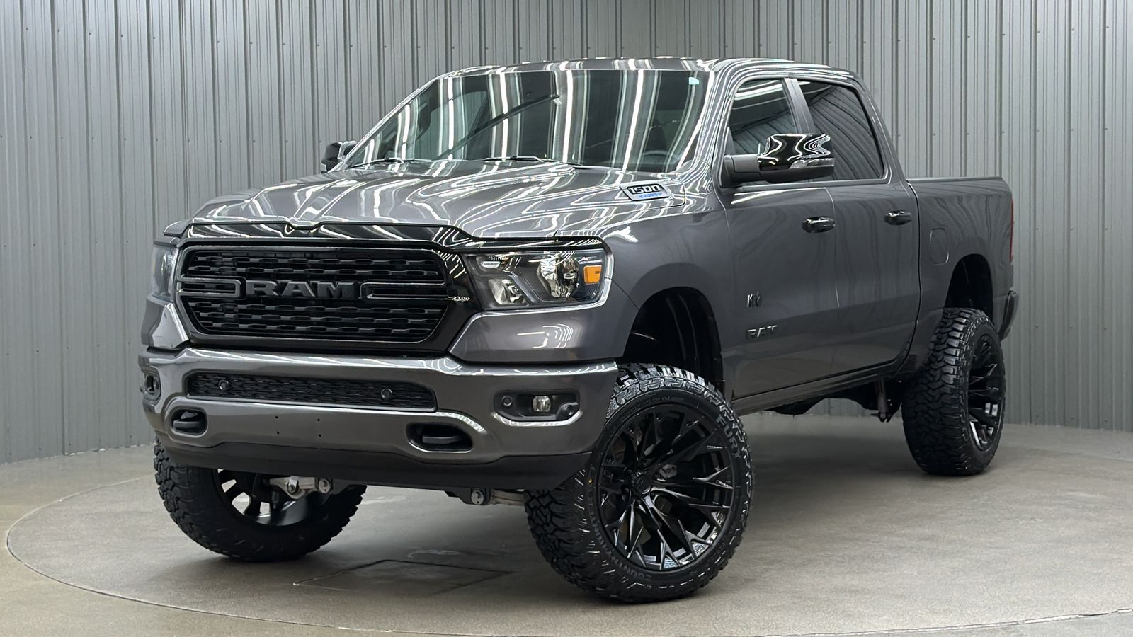 Lifted 2024 Ram 1500 Big Horn/Lone Star Night Edition Short Bed w/ Level B