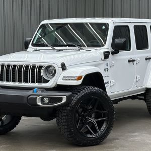 Lifted 2024 Jeep Wrangler Sahara 4xe w/ Tech, Safety Group & Hard Top