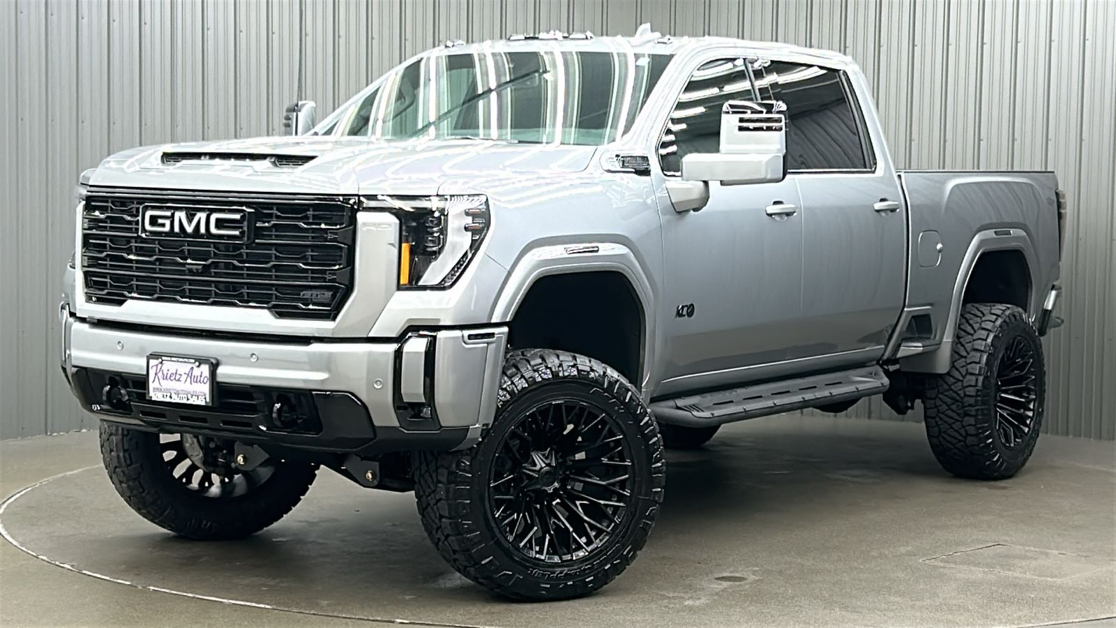 Lifted 2026 GMC Sierra 2500HD AT4 Preferred Pkg w/ COLORMATCH & Sunroof
