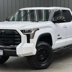 Lifted 2024 Toyota Tundra Hybrid Limited Short Bed w/ Limited Premium Pkg & Moonroof