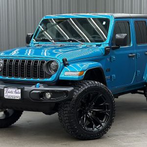 Lifted 2024 Jeep Wrangler Sport S 4xe w/ LED Lights, Convenience & Hard Top